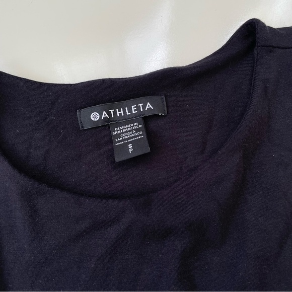 Athleta Women's Black Santorini Thera Dress Sleeveless Size Small - Picture 5 of 10